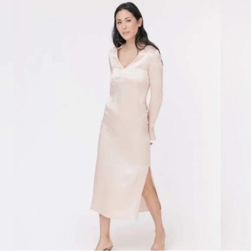 Smash + Tess champagne Sloan Maxi dress